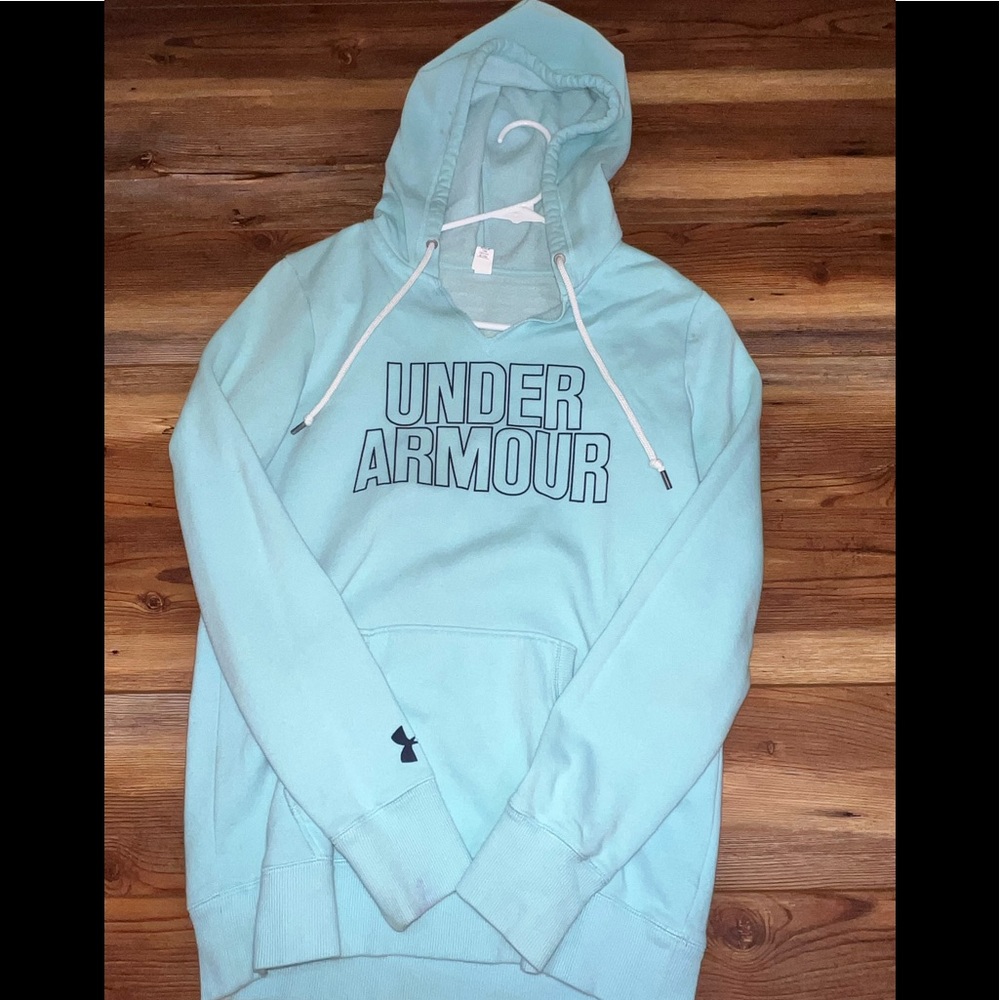 Blue hoodie